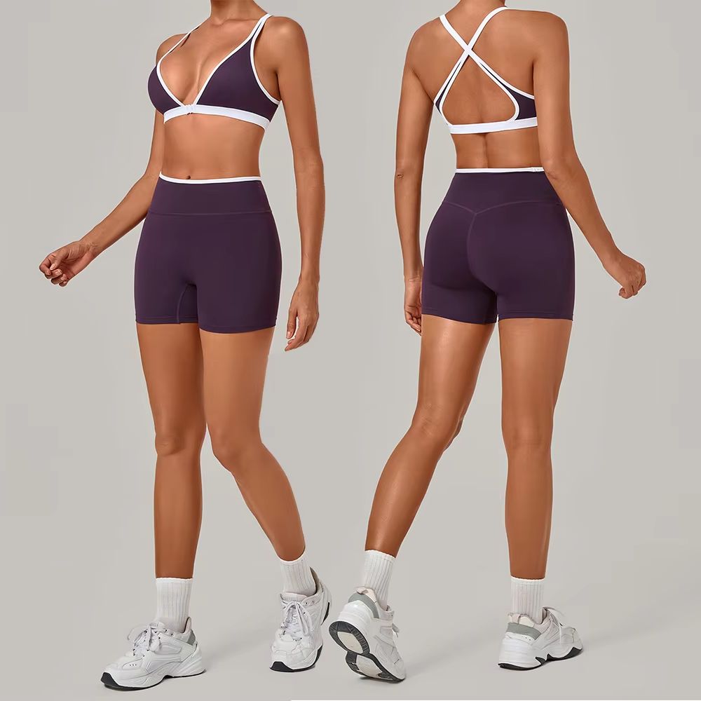 Crossfit Equipment - Women 2 Piece Yoga Set Deep