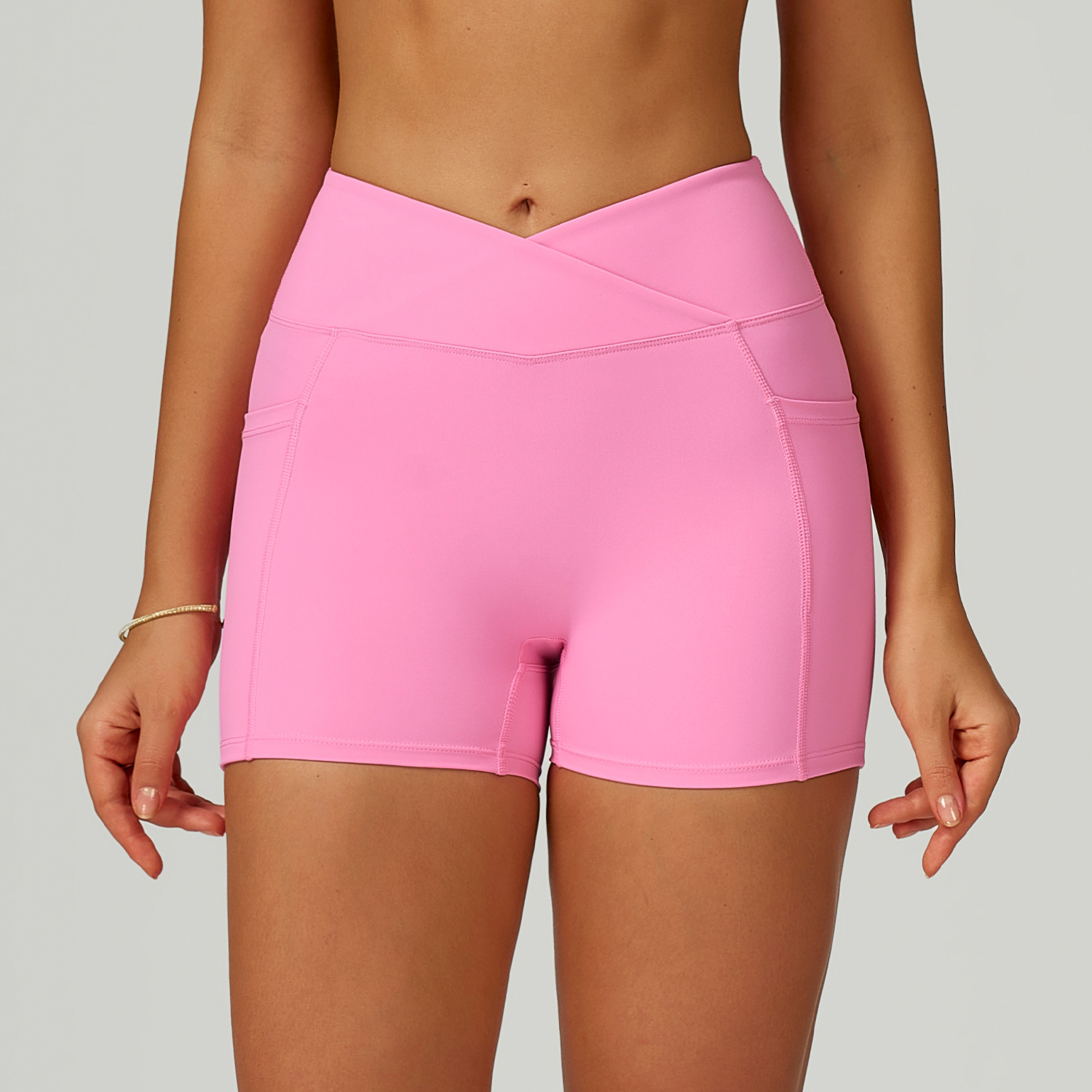 Cross Waist Head Yoga Shorts H - Crossfit Equipment ulasan dan harga