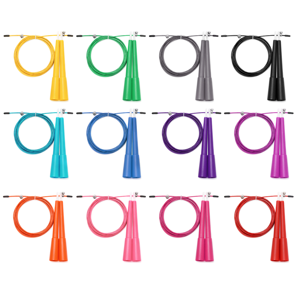 Plastic Speed Skipping Rope Cr - Crossfit No Equipment ulasan dan harga